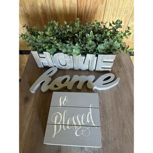 Lot Of 3 Home Decor Items